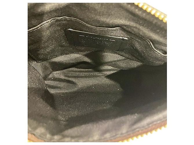 Borsa a tracolla Coach Signature PVC Marrone - vista 5