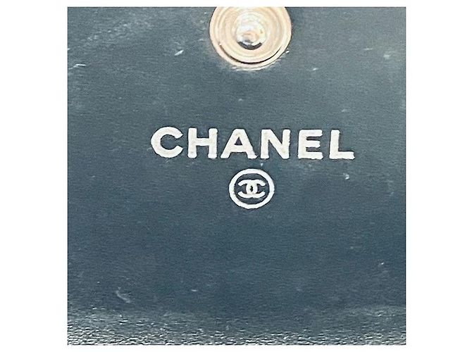Chanel Boy Chanel Emaille Langbeutel Schwarz - Ansicht 4