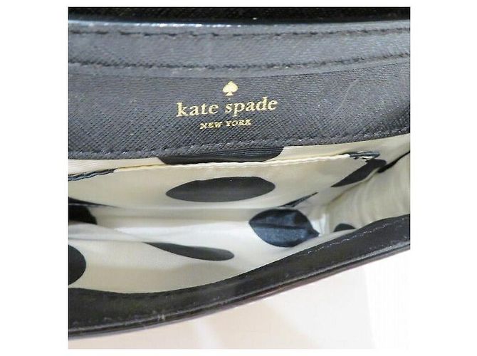 Borsa a tracolla in pelle Kate Spade Nero - vista 6