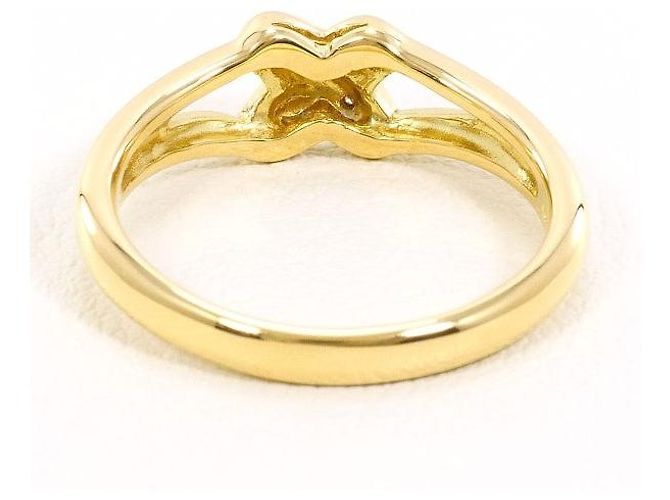 Autre Marque Au750 Diamantring Golden - Ansicht 4