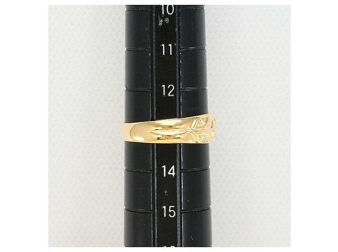 Autre Marque Au750 Diamantring Golden - Ansicht 5