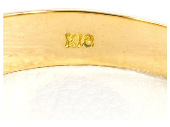 Autre Marque Au750 Diamantring Golden - Ansicht 6