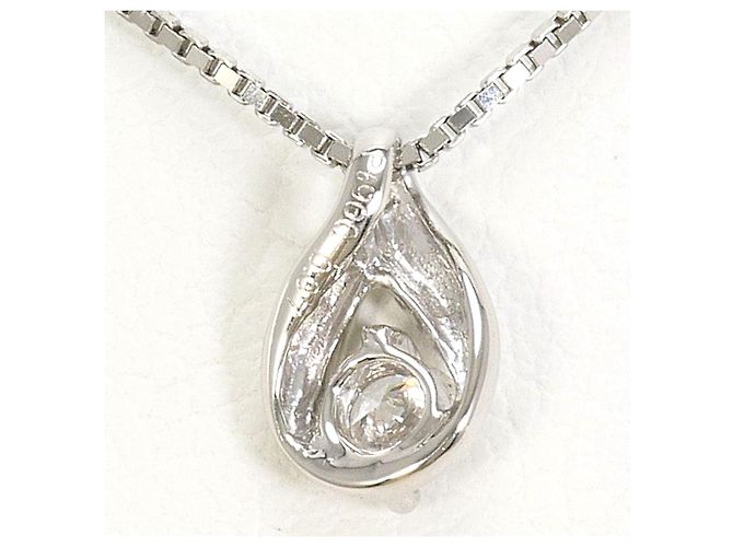 Autre Marque Collana in platino e diamanti PT900 PT850 Argento - vista 3
