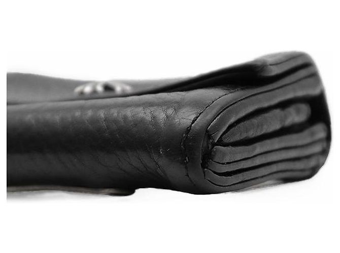 Chrome Hearts TINY WALLET Monedero de cuero Negro - vista 13