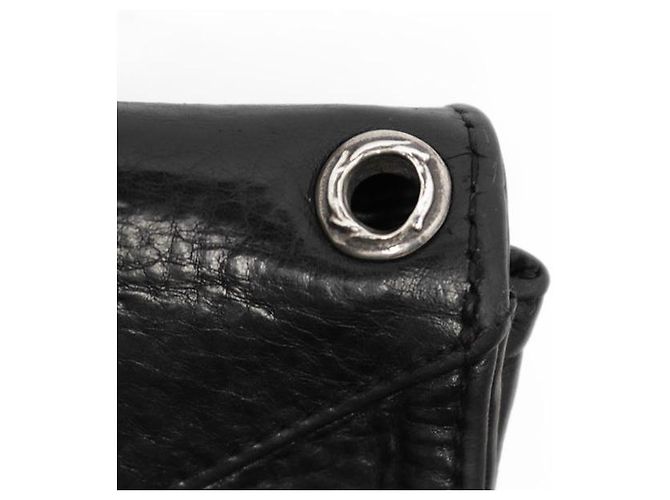 Chrome Hearts TINY WALLET Monedero de cuero Negro - vista 14
