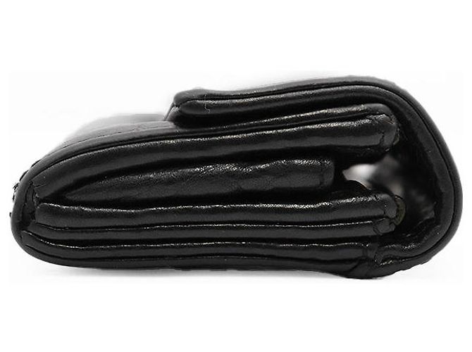 Chrome Hearts TINY WALLET Monedero de cuero Negro - vista 6