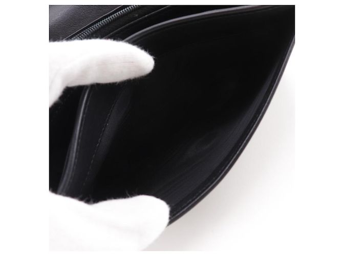 Gucci Interlocking G Shima Leder Geldbörse Schwarz - Ansicht 11