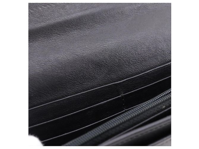 Gucci Interlocking G Shima Leder Geldbörse Schwarz - Ansicht 12
