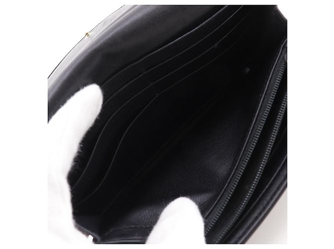 Gucci Interlocking G Shima Leder Geldbörse Schwarz - Ansicht 8