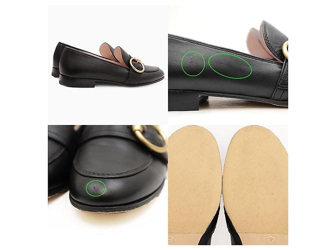 Autre Marque Mocassini in pelle nappa Gianvito Rossi Nero - vista 10