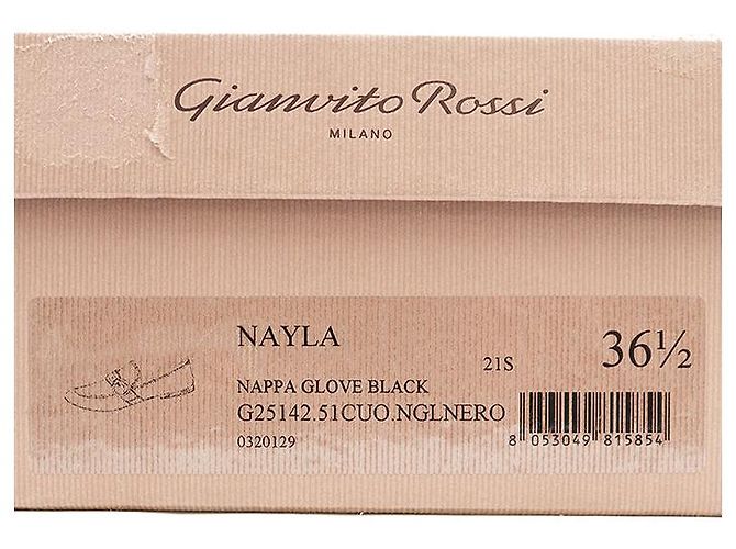 Autre Marque Mocassini in pelle nappa Gianvito Rossi Nero - vista 13