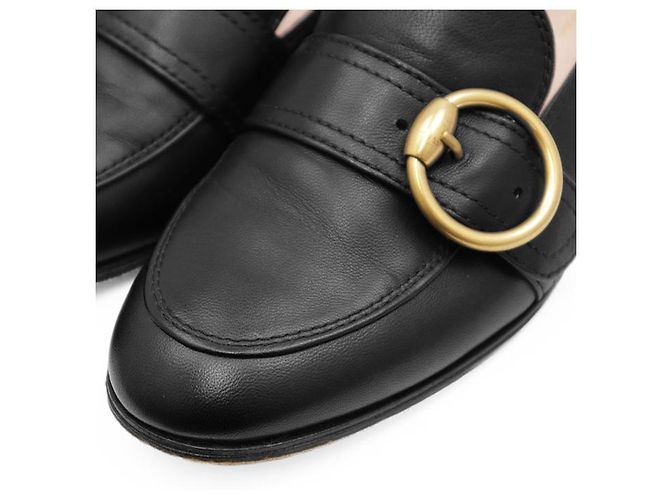 Autre Marque Mocassini in pelle nappa Gianvito Rossi Nero - vista 3