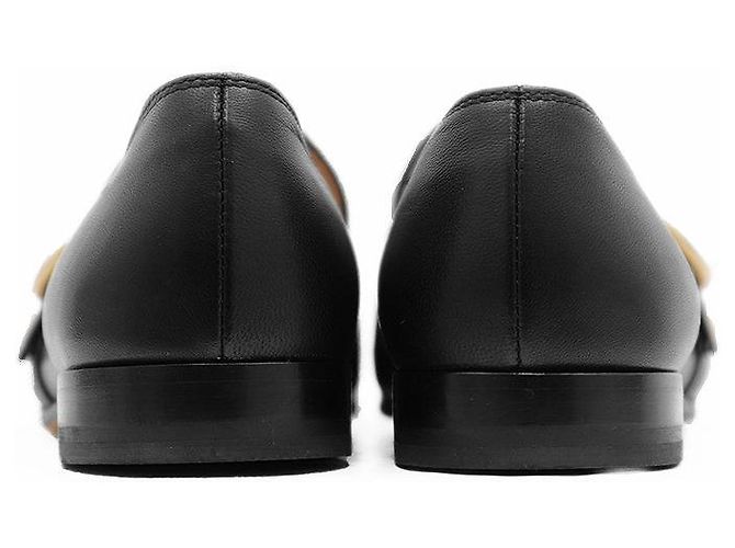 Autre Marque Mocassini in pelle nappa Gianvito Rossi Nero - vista 8