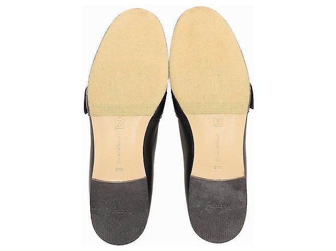 Autre Marque Mocassini in pelle nappa Gianvito Rossi Nero - vista 9