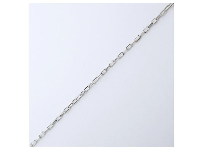 Autre Marque Collana in oro bianco K10 e diamanti Argento - vista 4