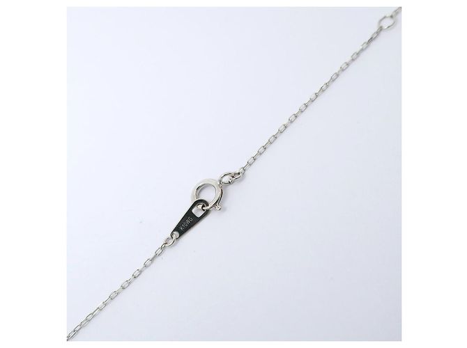 Autre Marque Collana in oro bianco K10 e diamanti Argento - vista 5