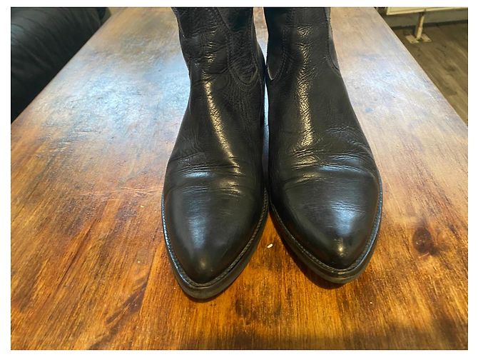 Autre Marque Botas Muratti de cuero negro - vista 11