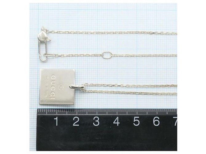 Collana Gucci Square 925 Argento - vista 5
