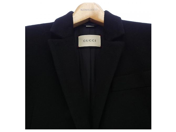 Abrigo de lana Gucci Negro - vista 5