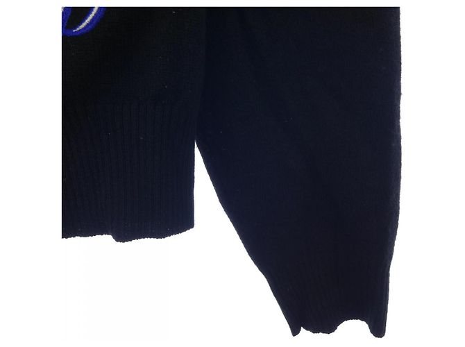 Cárdigan de cachemira Dior Negro Azul - vista 6