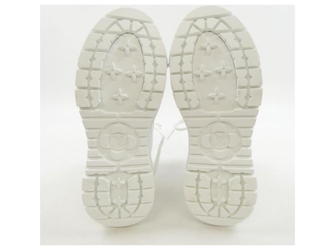 Sneakers Louis Vuitton LV Squad Bianco - vista 4