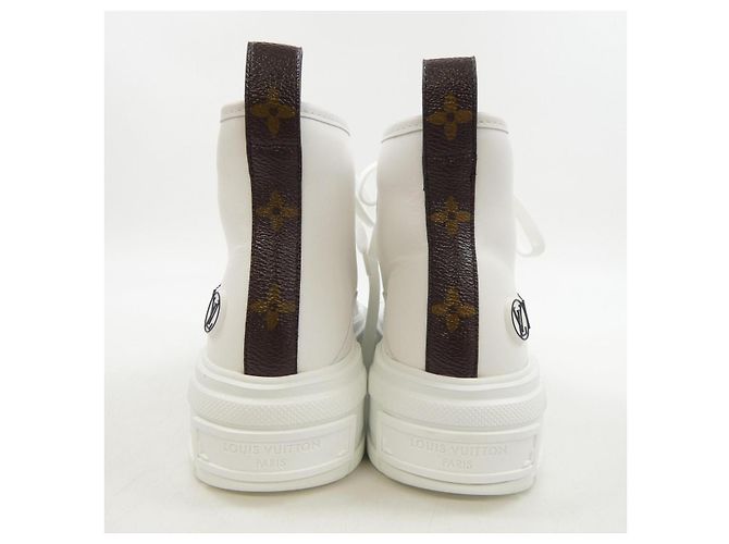 Sneakers Louis Vuitton LV Squad Bianco - vista 5