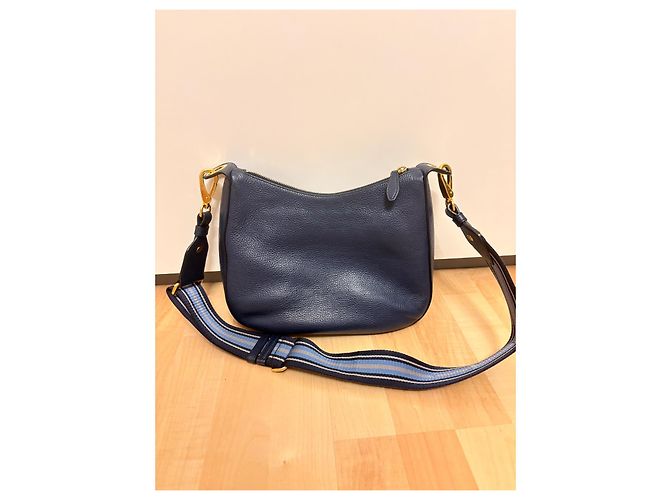 Borsa a tracolla Prada 1BC166 Blu Baltico - vista 9