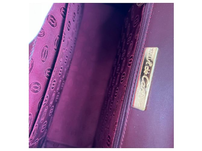 Borsa Cartier Must de Cartier Bordò - vista 5