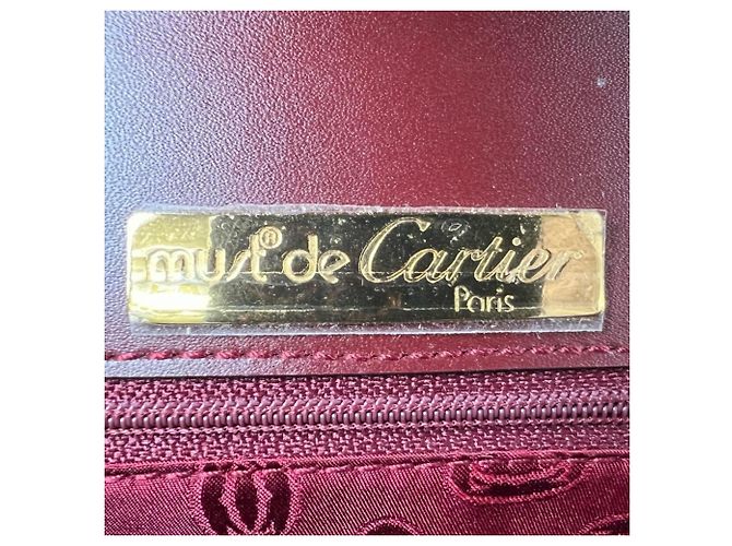Borsa Cartier Must de Cartier Bordò - vista 6