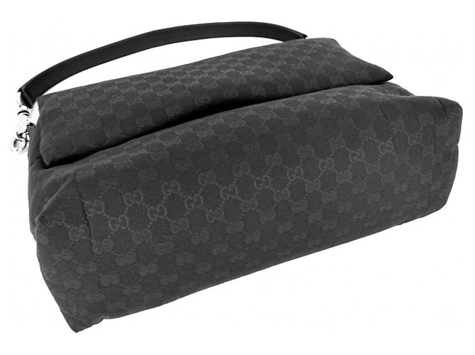 Borsa a mano Gucci da donna - Tela GG bianca e nera Nero Bianco - vista 3