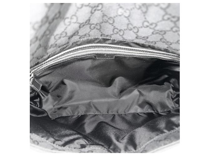 Borsa a mano Gucci da donna - Tela GG bianca e nera Nero Bianco - vista 4