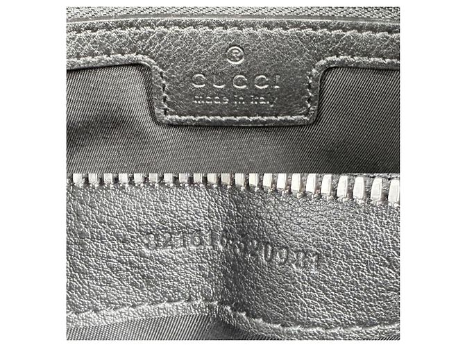 Borsa a mano Gucci da donna - Tela GG bianca e nera Nero Bianco - vista 5
