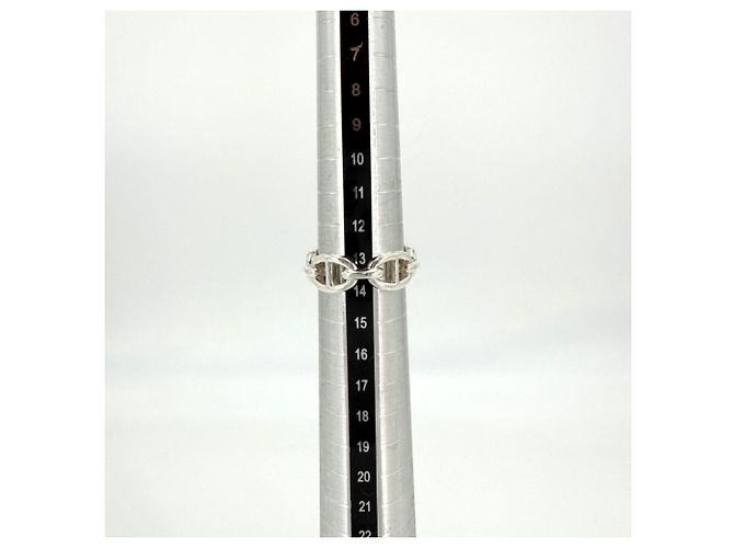 Ring Hermès Anello Hermes Chaine d'Ancre Enchainée in Argento Sterling - vista 4