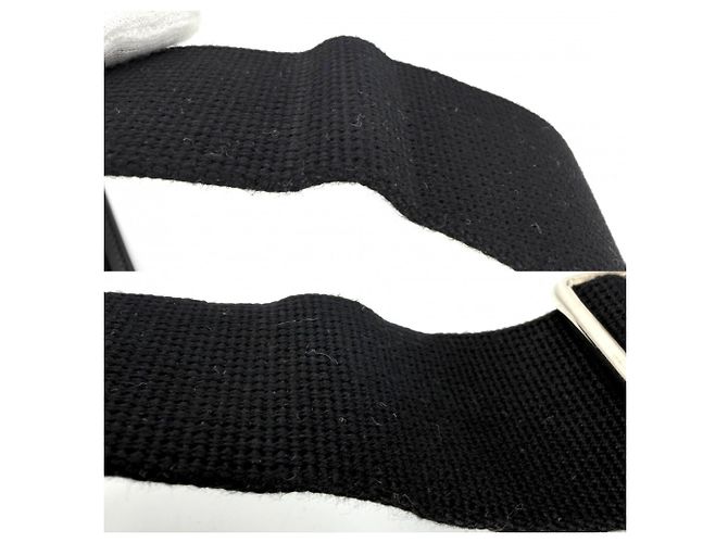 Borsa Tote Documentiera in pelle da uomo Gucci Nero Bianco Blu navy - vista 11