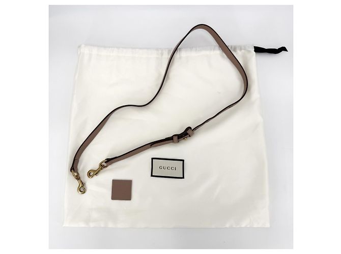 Borsa Gucci GG Marmont da donna Bianco Beige D'oro - vista 8