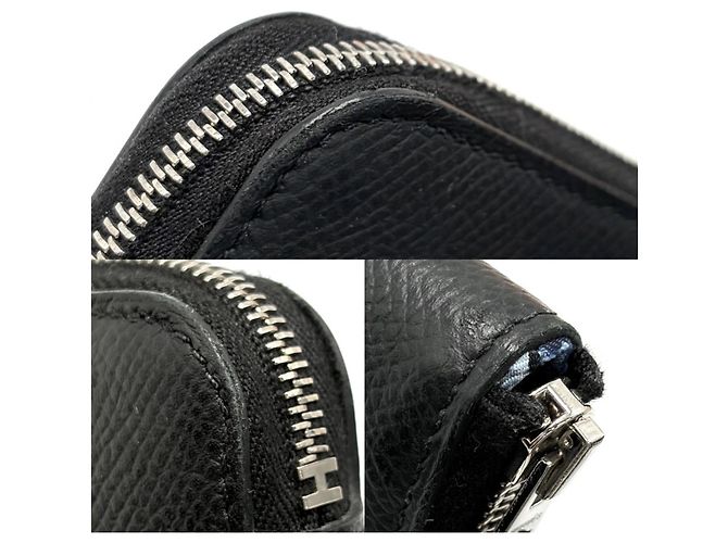 Hermès Cartera Hermes Azap Long Silk en Amanipolis Negro - vista 5