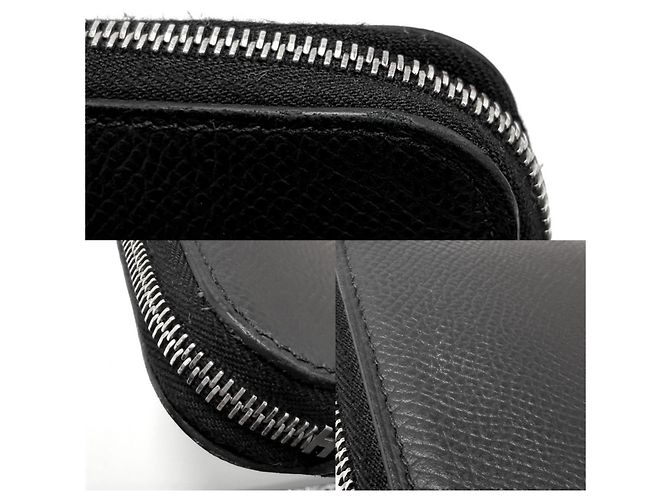 Hermès Cartera Hermes Azap Long Silk en Amanipolis Negro - vista 6