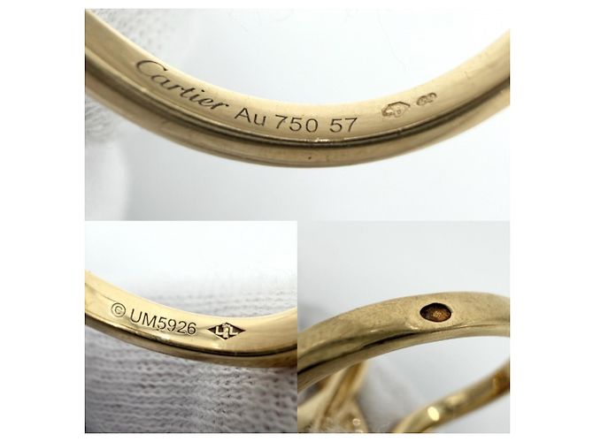 Anello Panthère da donna Cartier Bianco Giallo - vista 3