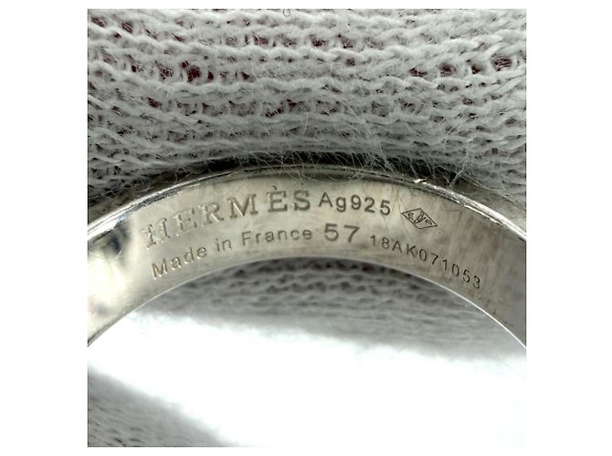 Ring Hermès Anello Collier de Chien da donna Hermes in Argento 925 - vista 3