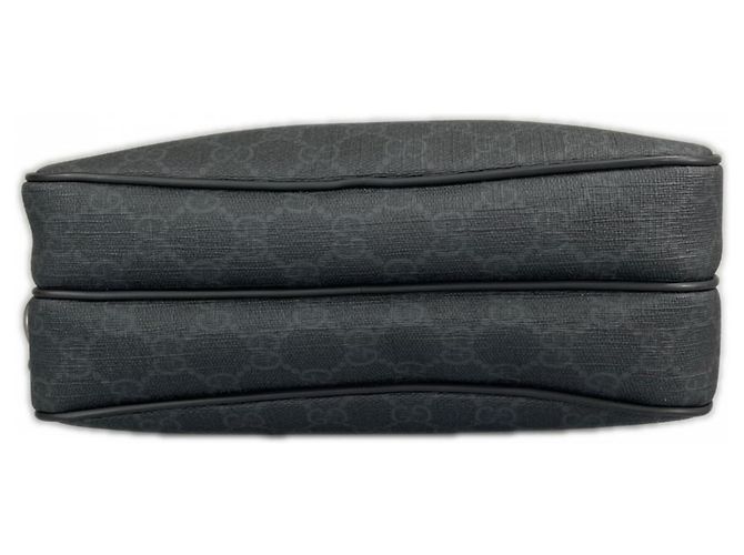 Borsa a pochette Gucci GG Supreme Nero Bianco - vista 4