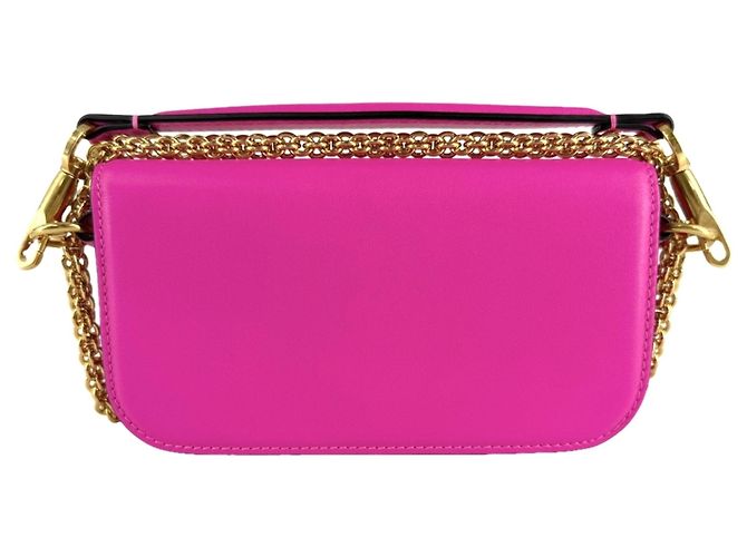 Borsa Loco Mini da donna Valentino Garavani Rosa Bianco - vista 2