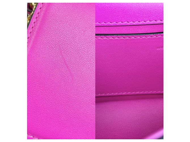 Borsa Loco Mini da donna Valentino Garavani Rosa Bianco - vista 8
