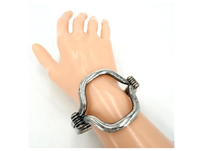 Hermès Bracciale rigido Hermes Silver 925 Argento - vista 2