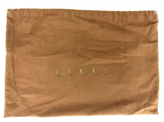 Borsa a tracolla Gucci GG Canvas Beige D'oro - vista 8