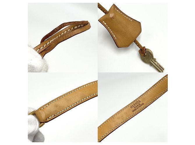 Hermès Borsa Hermes Kelly 32 Denim Marrone Nero Bianco Blu chiaro - vista 18