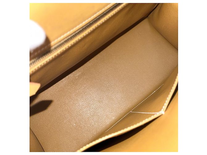 Hermès Borsa Hermes Kelly 32 Denim Marrone Nero Bianco Blu chiaro - vista 4