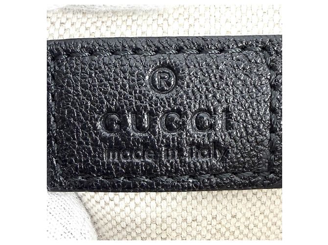 Borsa a tracolla Gucci Blondie Interlocking G da donna Nero Bianco - vista 5