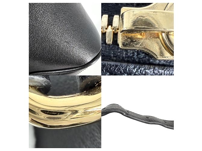 Borsa a tracolla Gucci Blondie Interlocking G da donna Nero Bianco - vista 7