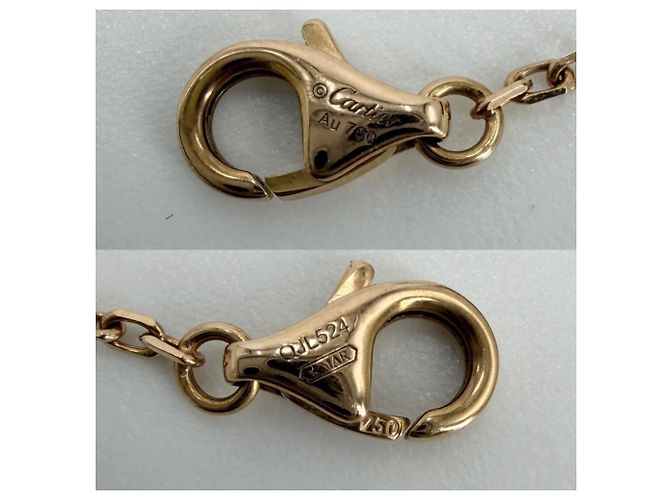 Bracciale Charm Cartier d'Amour Rosa - vista 4