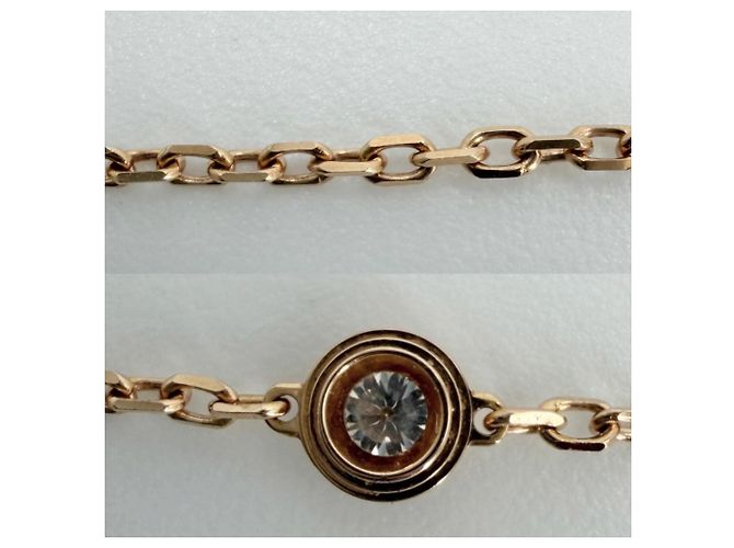 Bracciale Charm Cartier d'Amour Rosa - vista 5